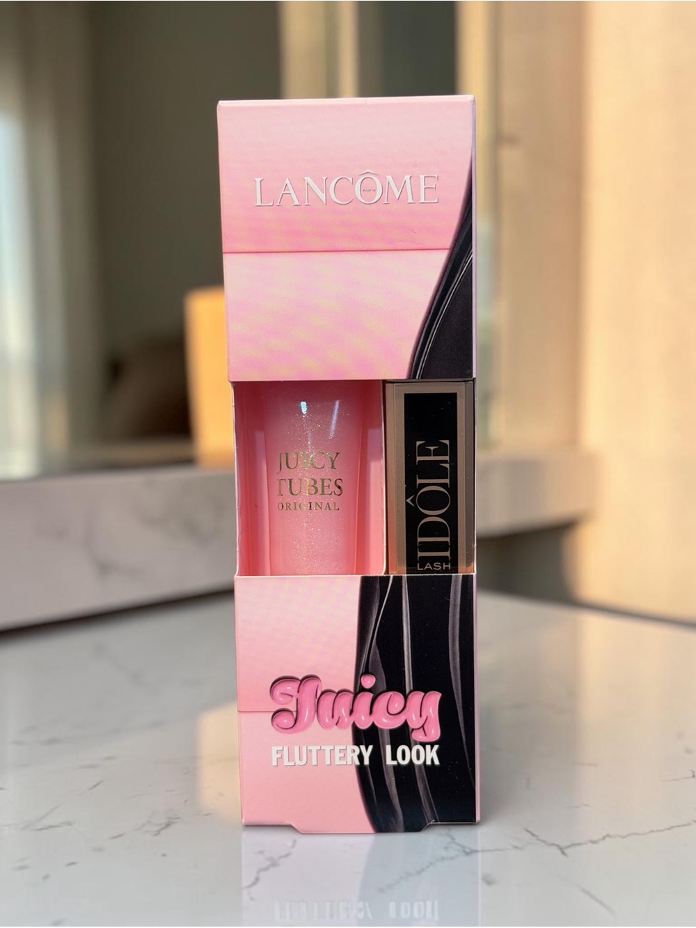 Lancôme Juicy Fluttery Look Juicy Tube Original Lip Gloss & Idôle Mascara